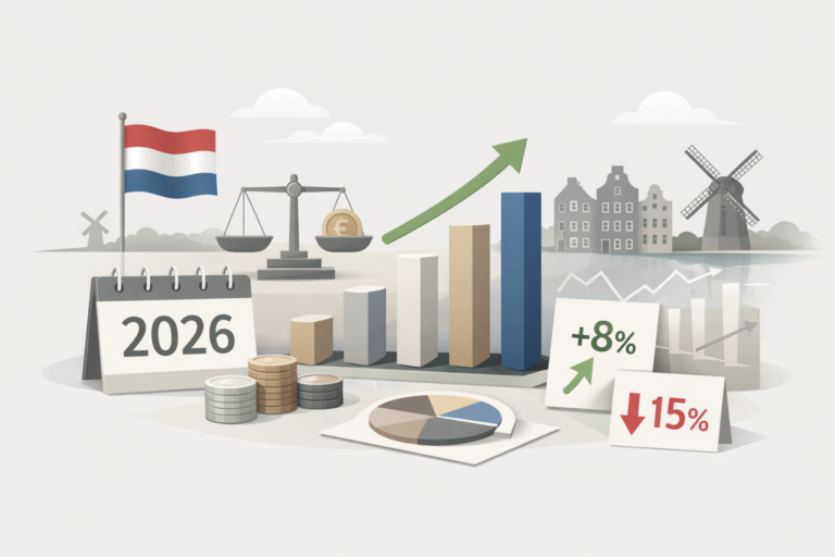 Belastingtarieven en ondernemersfaciliteiten in 2026: dit verandert er voor jou